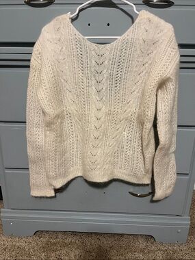 Sezane Malou Cream Jumper